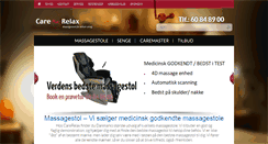 Desktop Screenshot of carerelax.dk